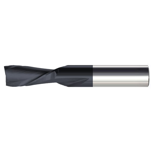 1/2x1-1/4x1/2x3-1/2 2FL Downcut Spiral Fishtail End WRouter, PowerDLC